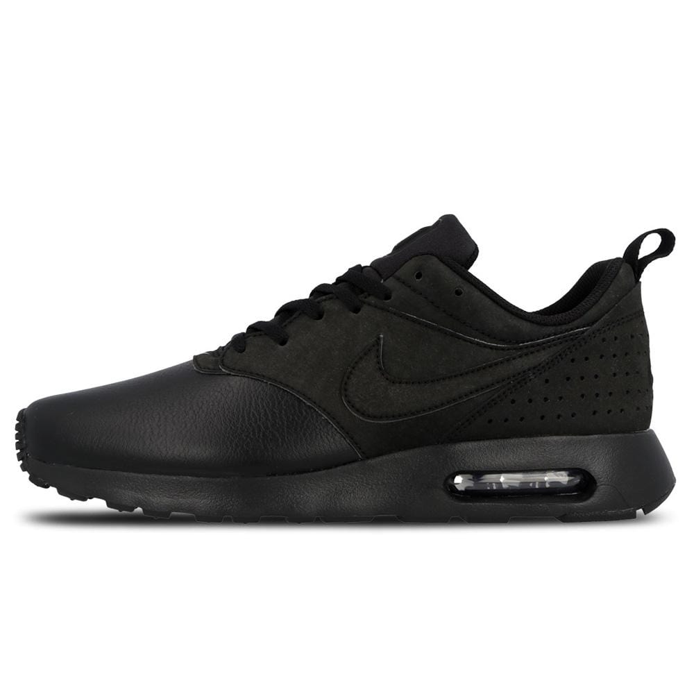 Nike Air Max Tavas Leather Black — UK 3 | EU 35.5 | US 3.5 — Front View