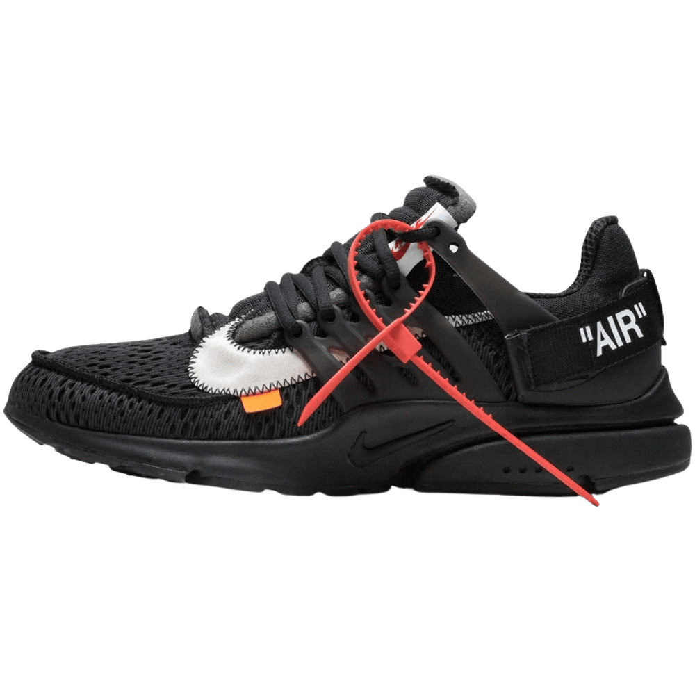 Off-White x Nike Air Presto Black — 3 UK | 35.5 EU — Front View