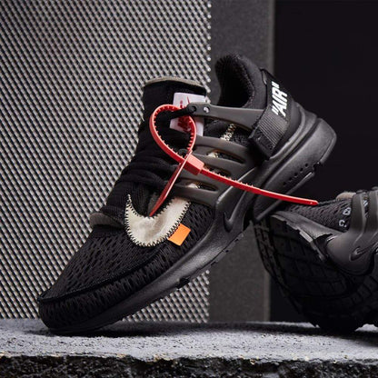 Off-White x Nike Air Presto Black — 3 UK | 35.5 EU — Lifestyle View