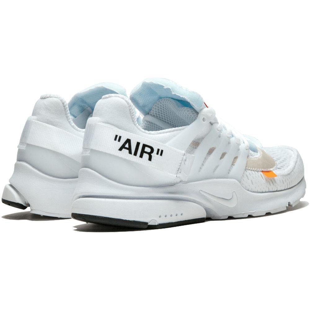 Off-White x Nike Air Presto White — 3 UK | 35.5 EU — Back View