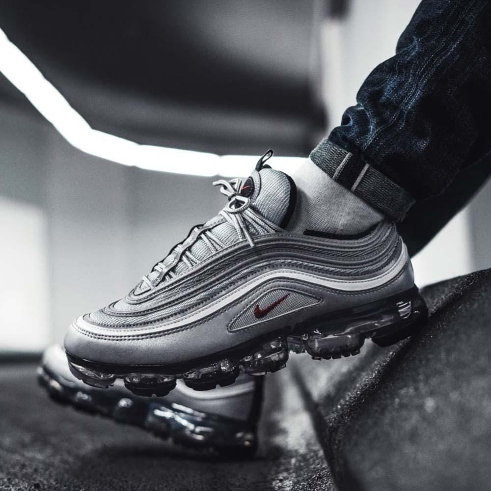Nike Air VaporMax 97 Silver Bullet — UK 3 | EU 35.5 | US 3.5 — Alternate View 8
