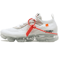 Off-White x Nike Air VaporMax White — UK 3 | EU 35.5 | US 3.5 — Front View