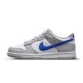 Nike Dunk Low GS 'Wolf Grey Royal' — UK 13.5 | EU 32 | US 1Y — Front View