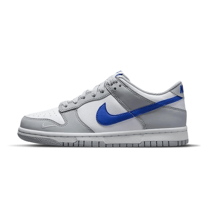 Nike Dunk Low GS 'Wolf Grey Royal' — UK 13.5 | EU 32 | US 1Y — Front View
