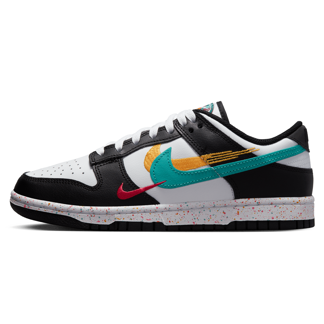 Nike Dunk Low Wmns 'Multi-Swoosh' — UK 2.5 | EU 35.5 | US 5 — Front View
