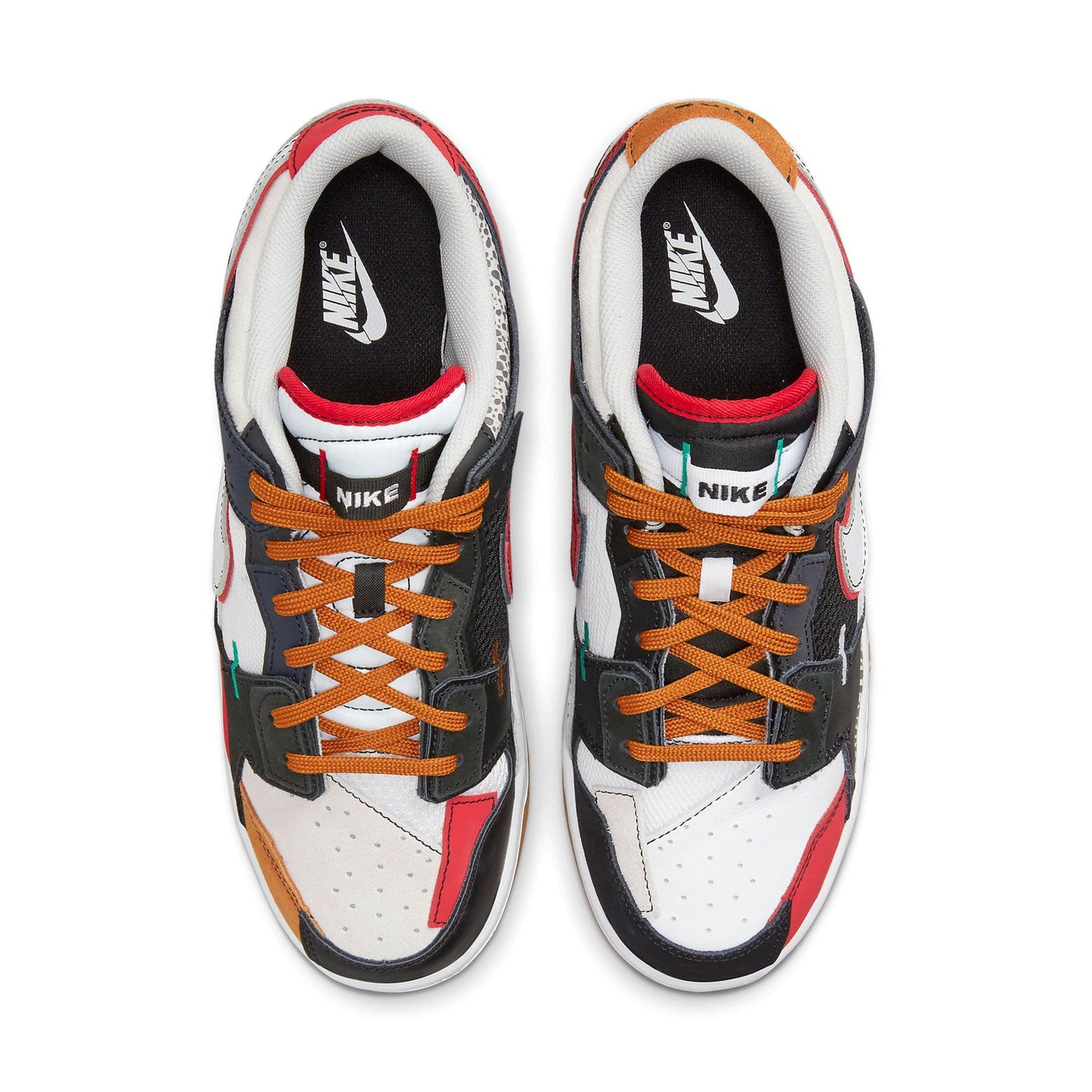 Nike Dunk Low Scrap Premium 'University Red' — UK 3 | EU 35.5 | US 3.5 — Back View