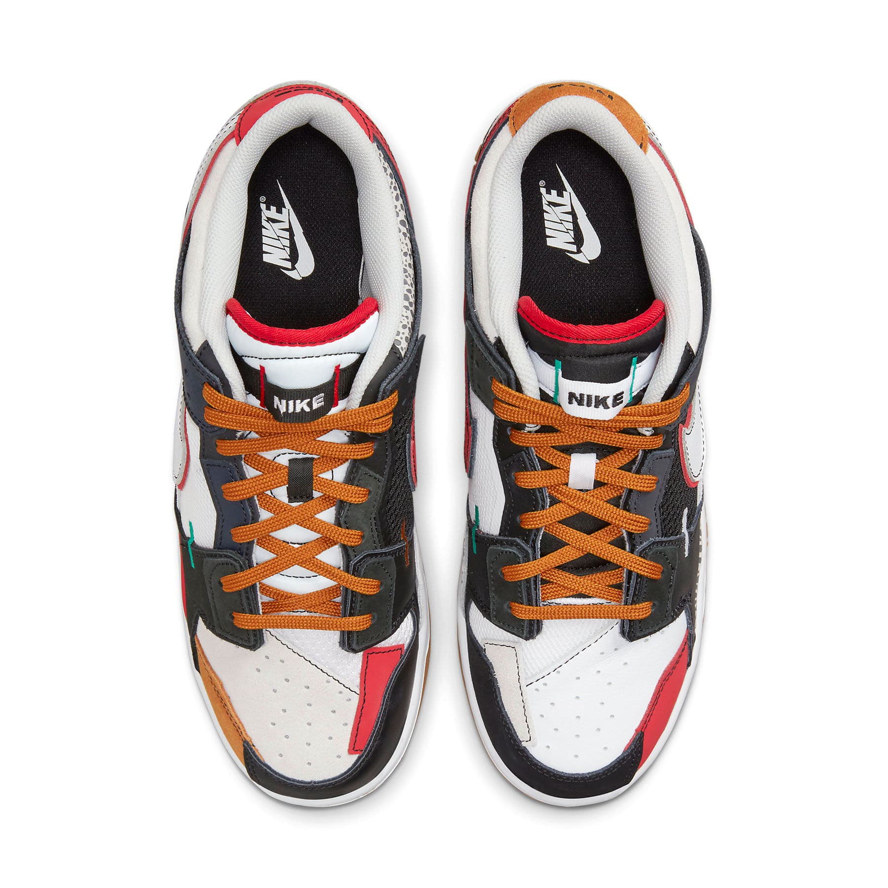 Nike Dunk Low Scrap Premium 'University Red' — UK 3 | EU 35.5 | US 3.5 — Back View