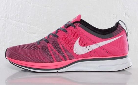 Nike Flyknit Trainer+ Pink Flash — UK 3 | EU 35.5 | US 3.5 — Detail View