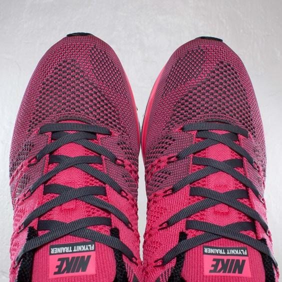 Nike Flyknit Trainer+ Pink Flash — UK 3 | EU 35.5 | US 3.5 — Back View