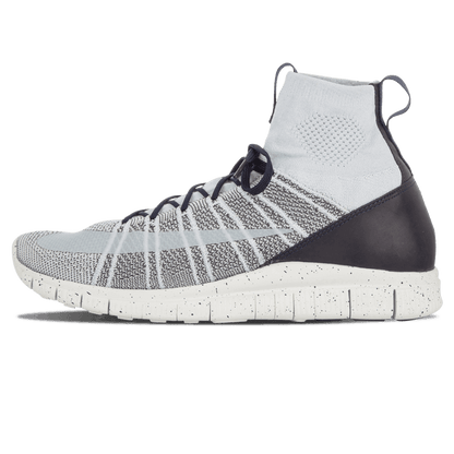 Nike Free Flyknit Mercurial Superfly 'Pure Platinum' — UK 3 | EU 35.5 | US 3.5 — Front View