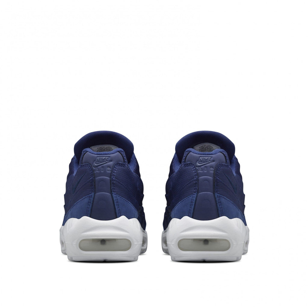 Stussy x Nike Air Max 95 Loyal Blue — UK 3 | EU 35.5 | US 3.5 — Side View
