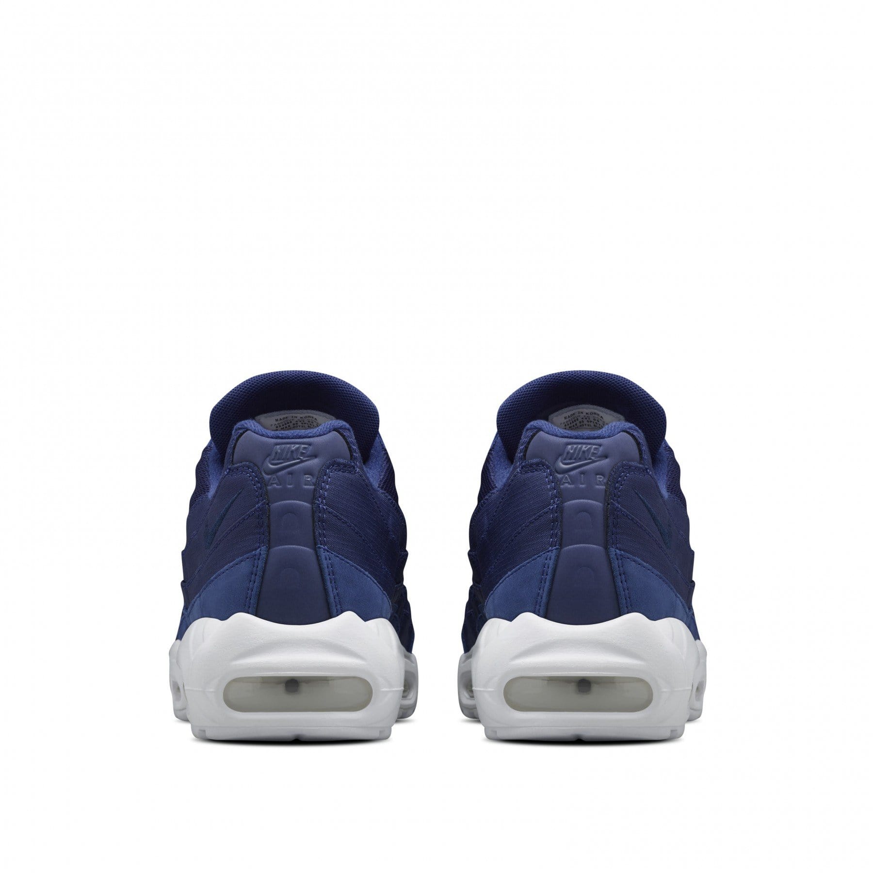 Stussy x Nike Air Max 95 Loyal Blue — UK 3 | EU 35.5 | US 3.5 — Side View
