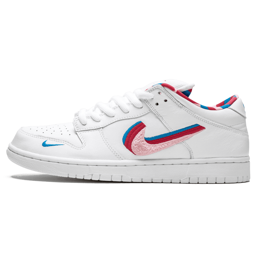 Nike Dunk Low OG SB QS x Parra — UK 3 | EU 35.5 | US 3.5 — Front View