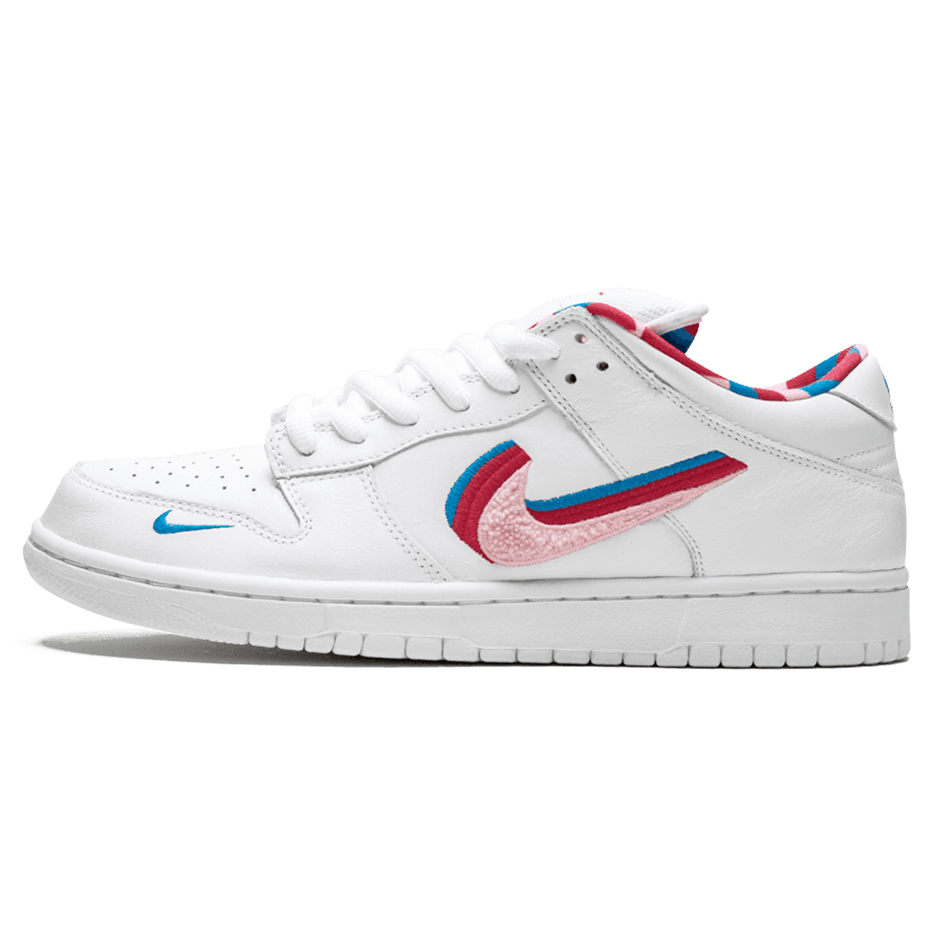 Nike Dunk Low OG SB QS x Parra — UK 3 | EU 35.5 | US 3.5 — Front View
