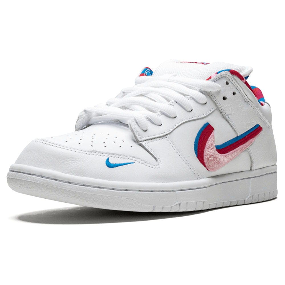 Nike Dunk Low OG SB QS x Parra — UK 3 | EU 35.5 | US 3.5 — Back View