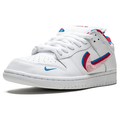 Nike Dunk Low OG SB QS x Parra — UK 3 | EU 35.5 | US 3.5 — Back View