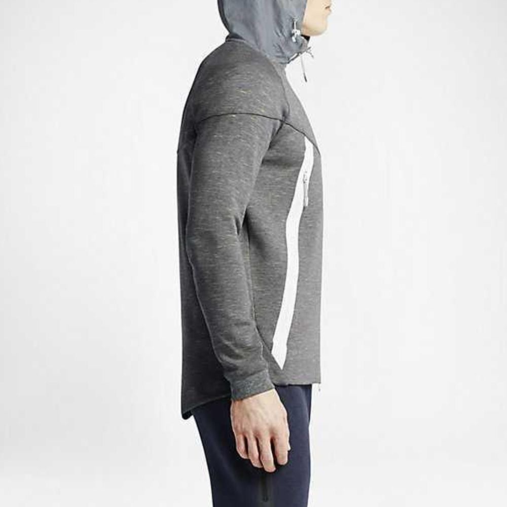 Nike TECH FLEECE BONDED WINDRUNNER — XXS — Back View