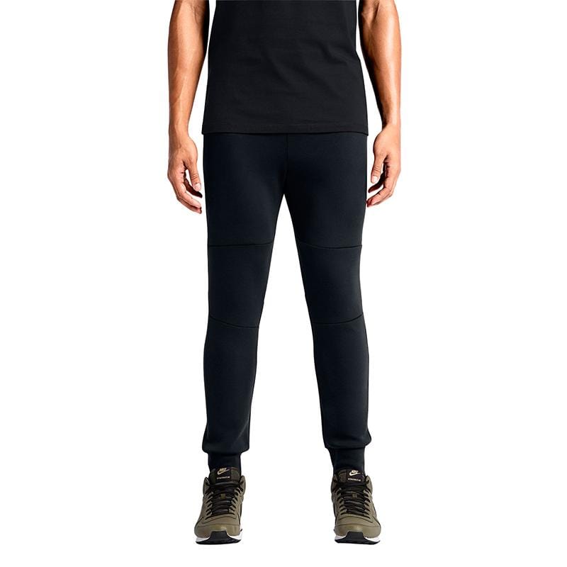 NIKE TECH FLEECE MEN'S TROUSERS - Black — XXS — Front View