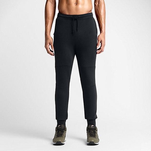 NIKE TECH FLEECE MEN'S TROUSERS - Black — XXS — Alternate View 7