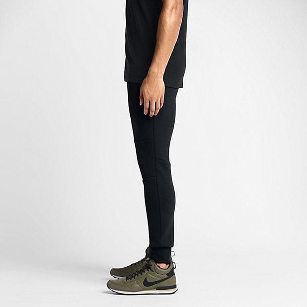 NIKE TECH FLEECE MEN'S TROUSERS - Black — XXS — Detail View