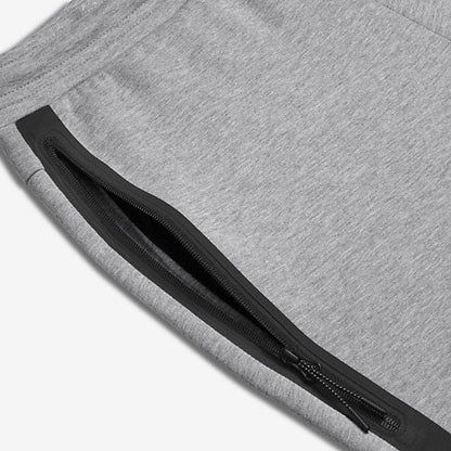NIKE TECH FLEECE MEN'S TROUSERS - Medium Grey-Black — XXS — Lifestyle View