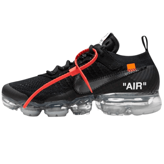 Off-White x Nike Air VaporMax Flyknit Black — UK 3 | EU 35.5 | US 3.5 — Front View