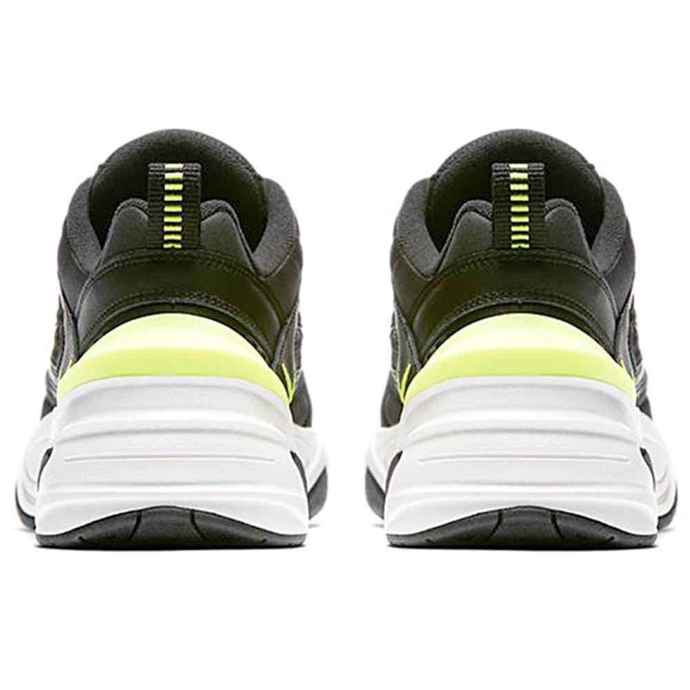 Nike M2K Tekno Black Volt Womens — UK 2.5 | EU 35.5 | US 5 — Back View