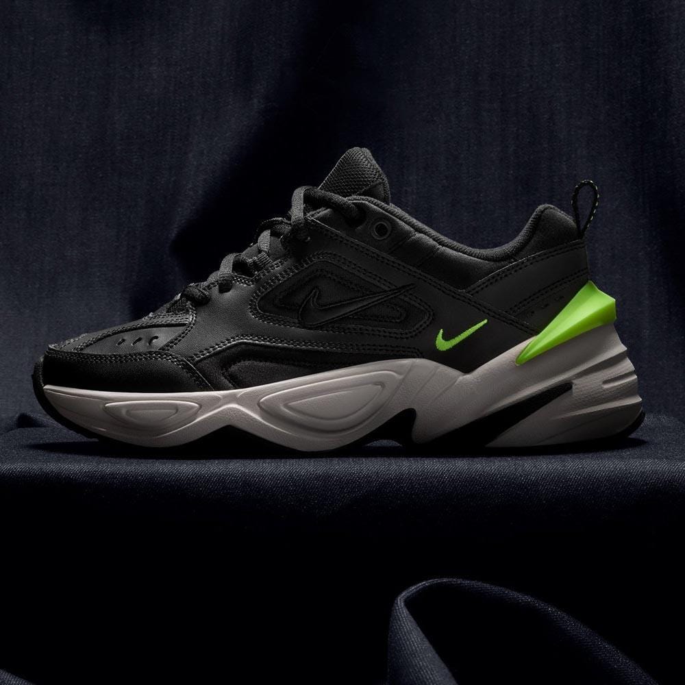 Nike M2K Tekno Black Volt Womens — UK 2.5 | EU 35.5 | US 5 — Detail View