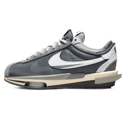 Nike Zoom Cortez SPx Sacai 'Iron Grey' — UK 3 | EU 35.5 | US 3.5 — Front View