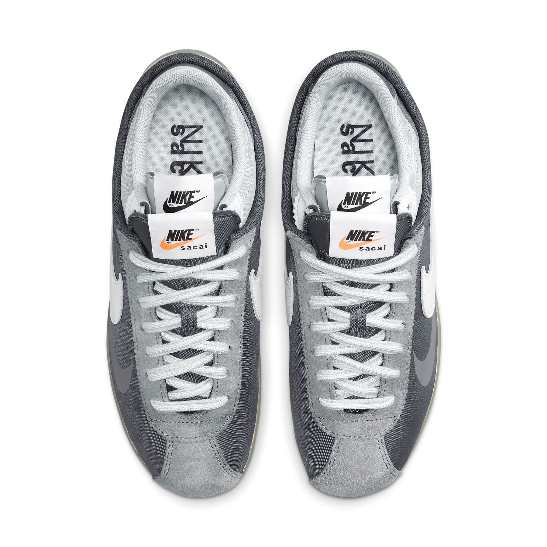 Nike Zoom Cortez SPx Sacai 'Iron Grey' — UK 3 | EU 35.5 | US 3.5 — Back View
