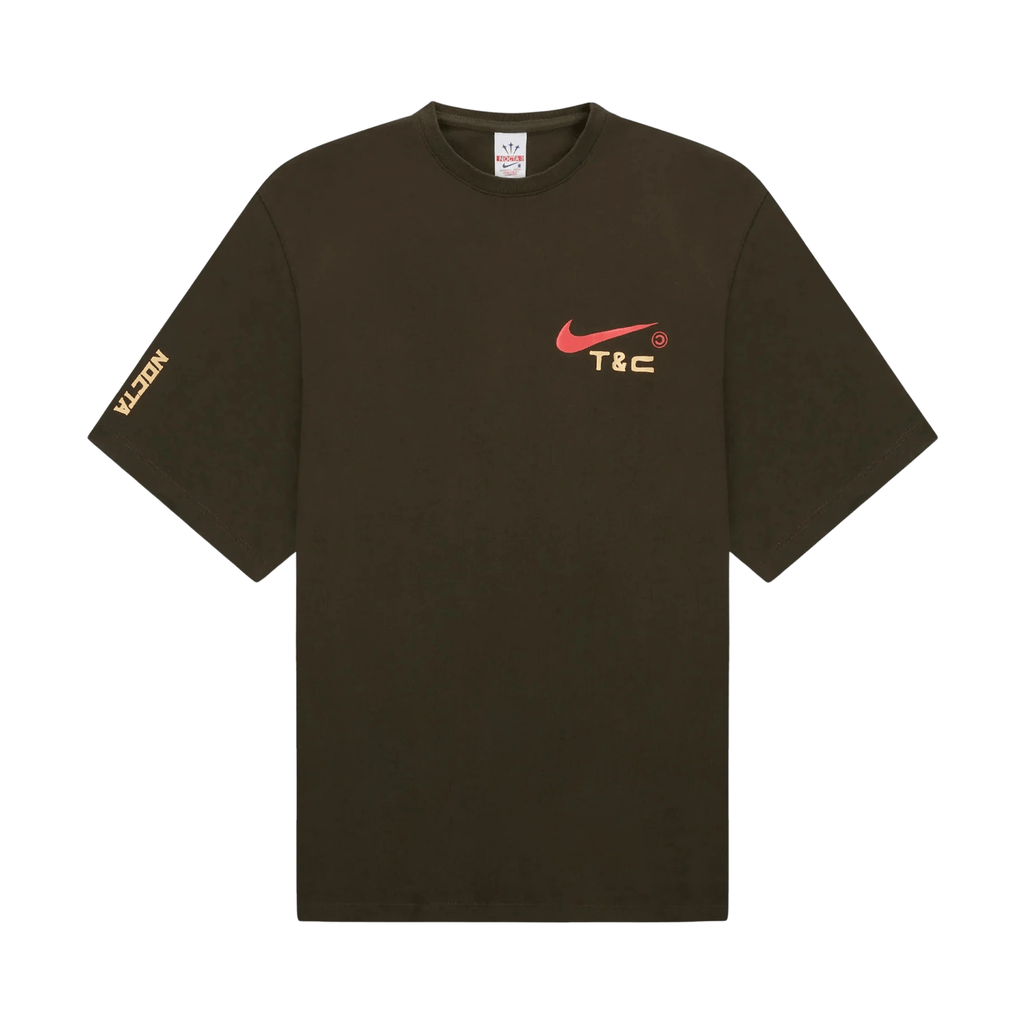 Nike x NOCTA Souvenir Cactus T-Shirt 'Dark Khaki' — XXS — Side View
