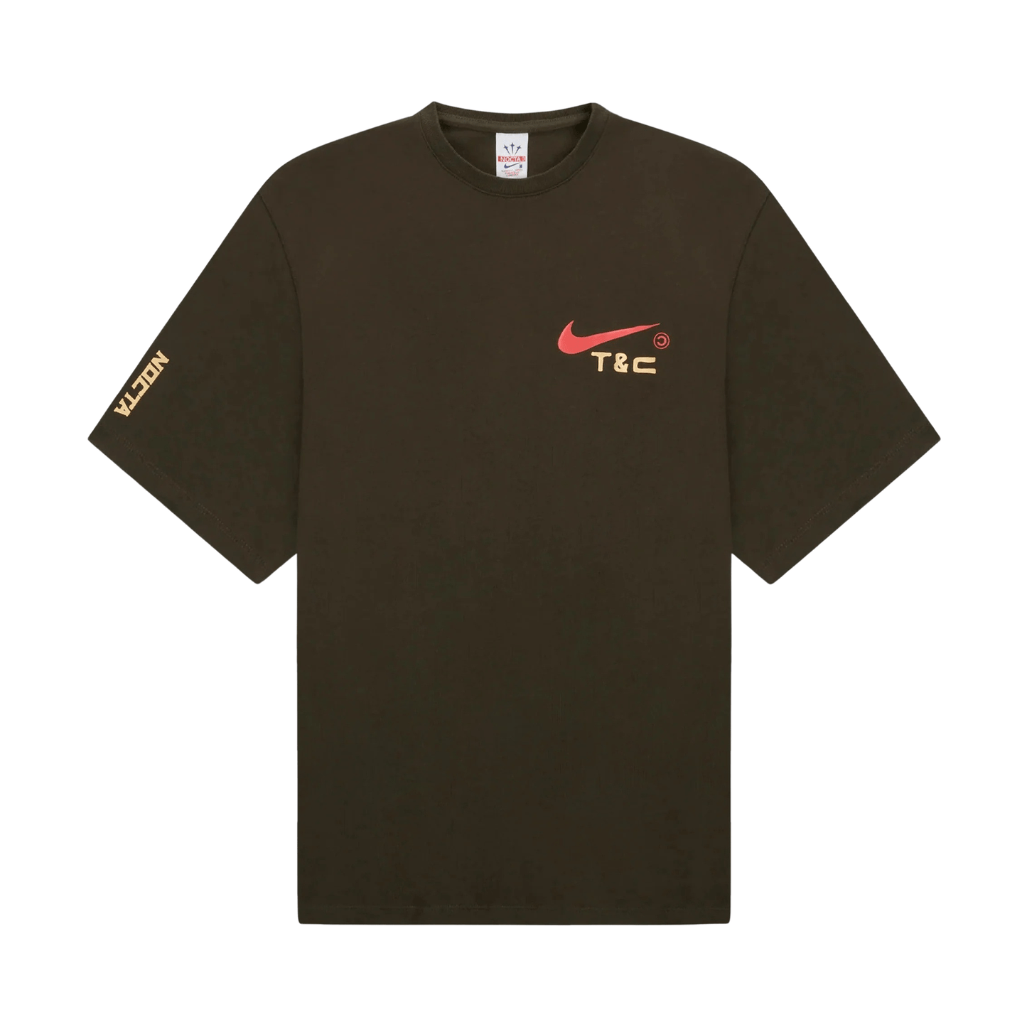 Nike x NOCTA Souvenir Cactus T-Shirt 'Dark Khaki' — XXS — Side View