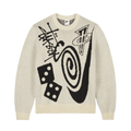 Nike x Stussy Icon Knit Sweater 'Natural' — XXS — Front View