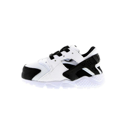 Nike Air Huarache Toddler White-Black — UK 0C | EU 15 | US 0C — Front View