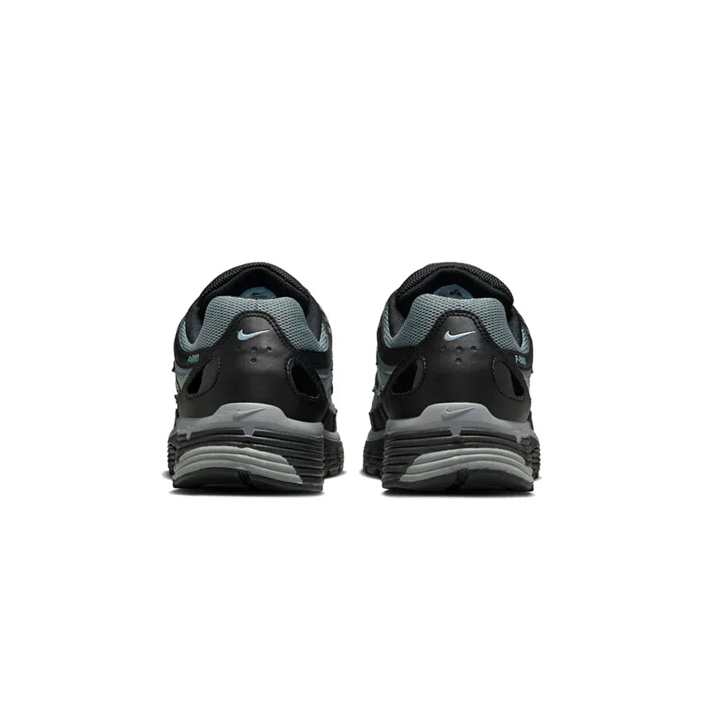 Nike P-6000 Black Cool Grey Celestine Blue — 3 UK — Back View