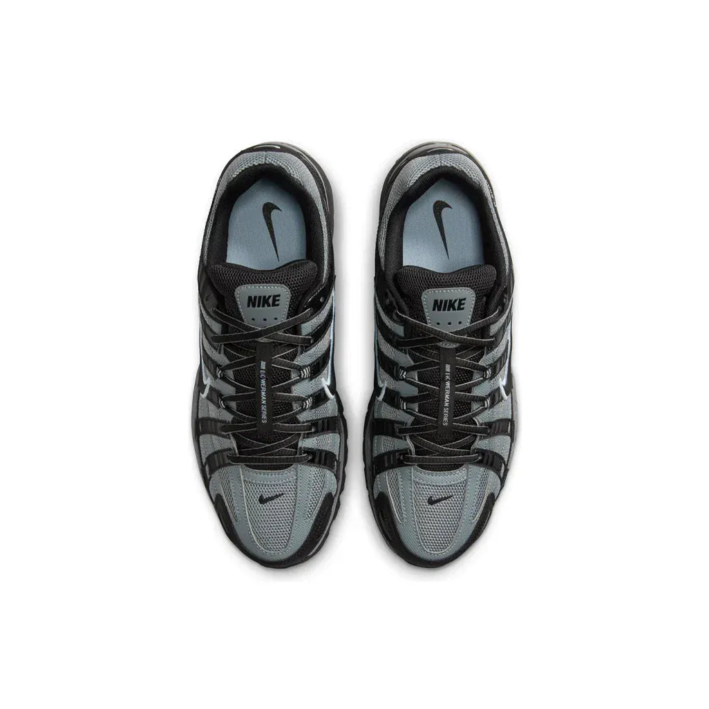 Nike P-6000 Black Cool Grey Celestine Blue — 3 UK — Top View
