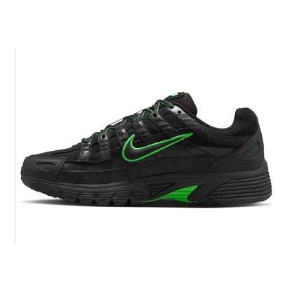 Nike P-6000 PRM Black Green Strike — 5.5 UK — Side View