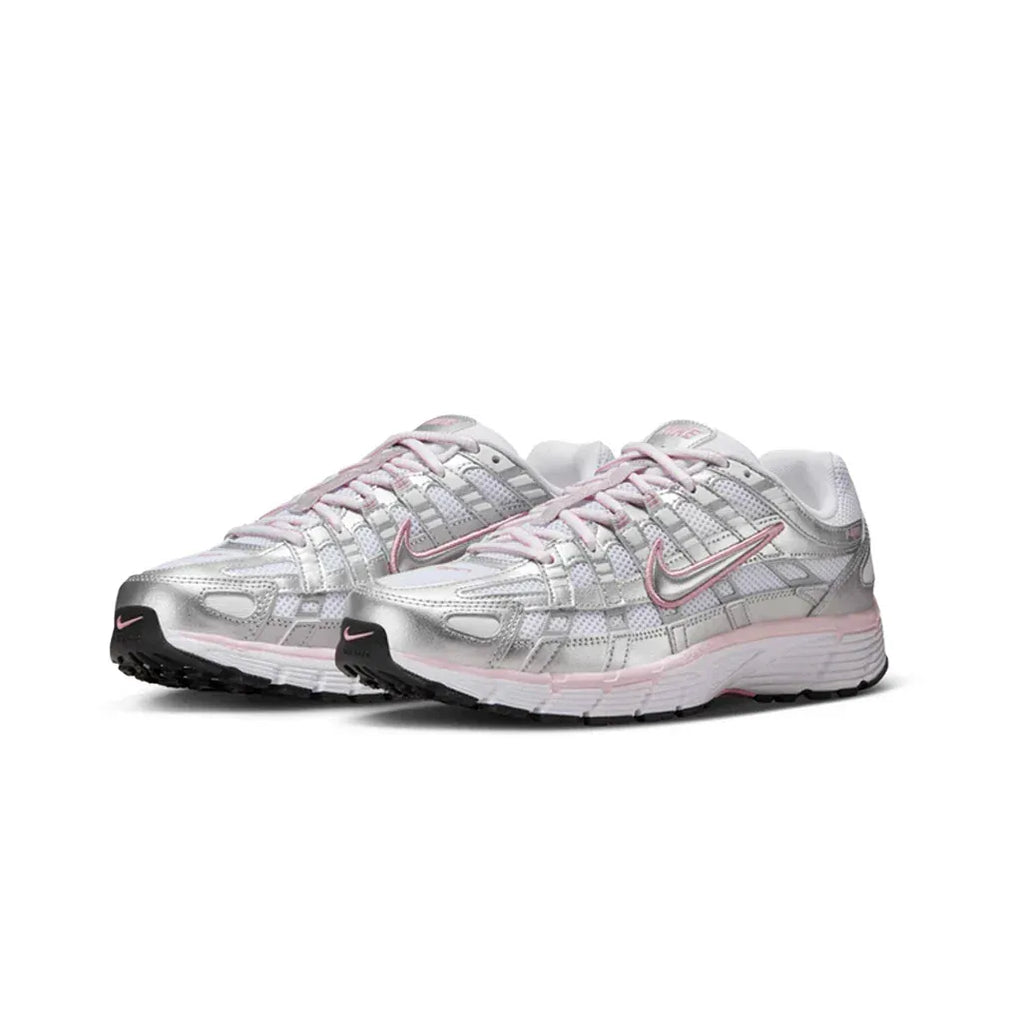 Nike P-6000 White Elemental Pink W — 2.5 UK — Back View