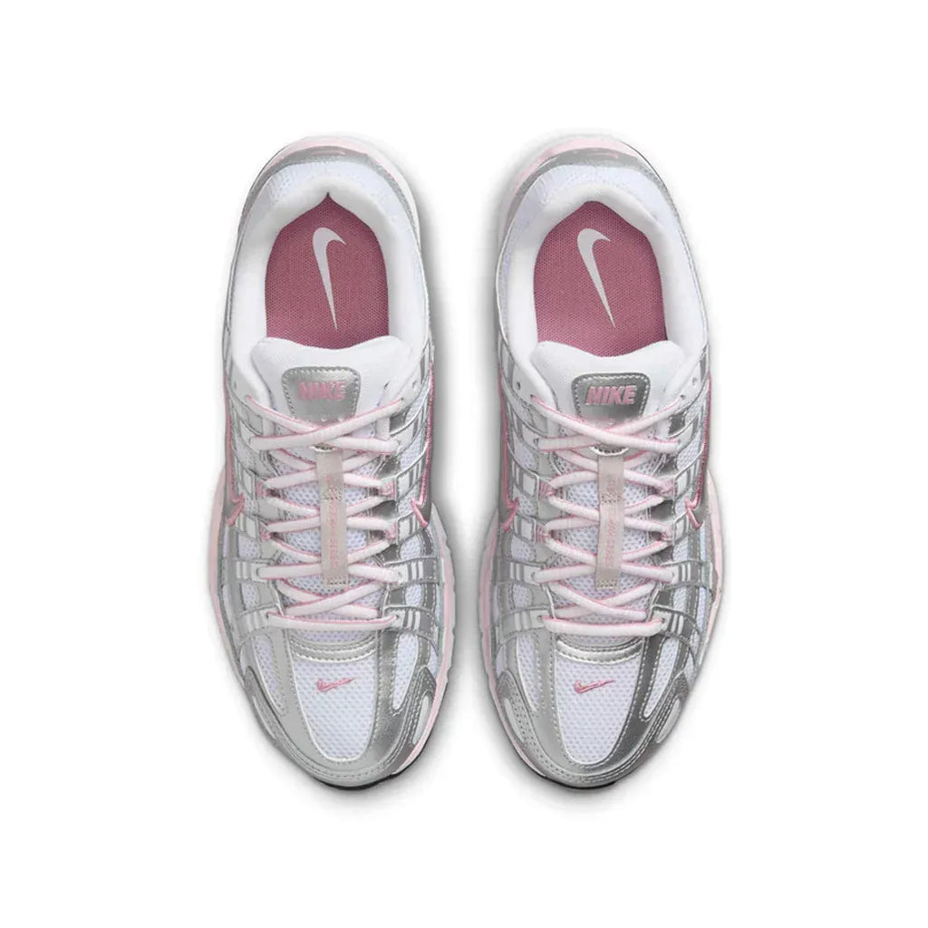 Nike P-6000 White Elemental Pink W — 2.5 UK — Top View