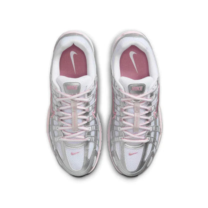 Nike P-6000 White Elemental Pink W — 2.5 UK — Top View