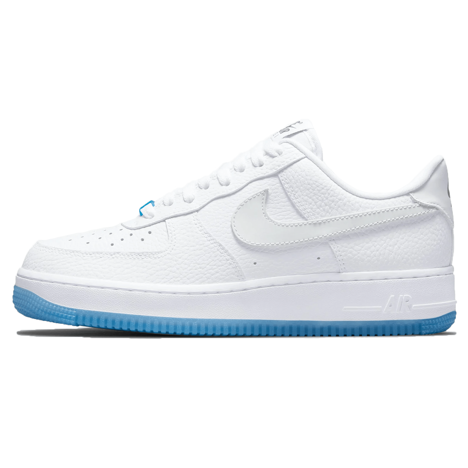Nike Air Force 1 '07 LX Wmns  'UV Reactive Swoosh' — UK 2.5 | EU 35.5 | US 5 — Front View