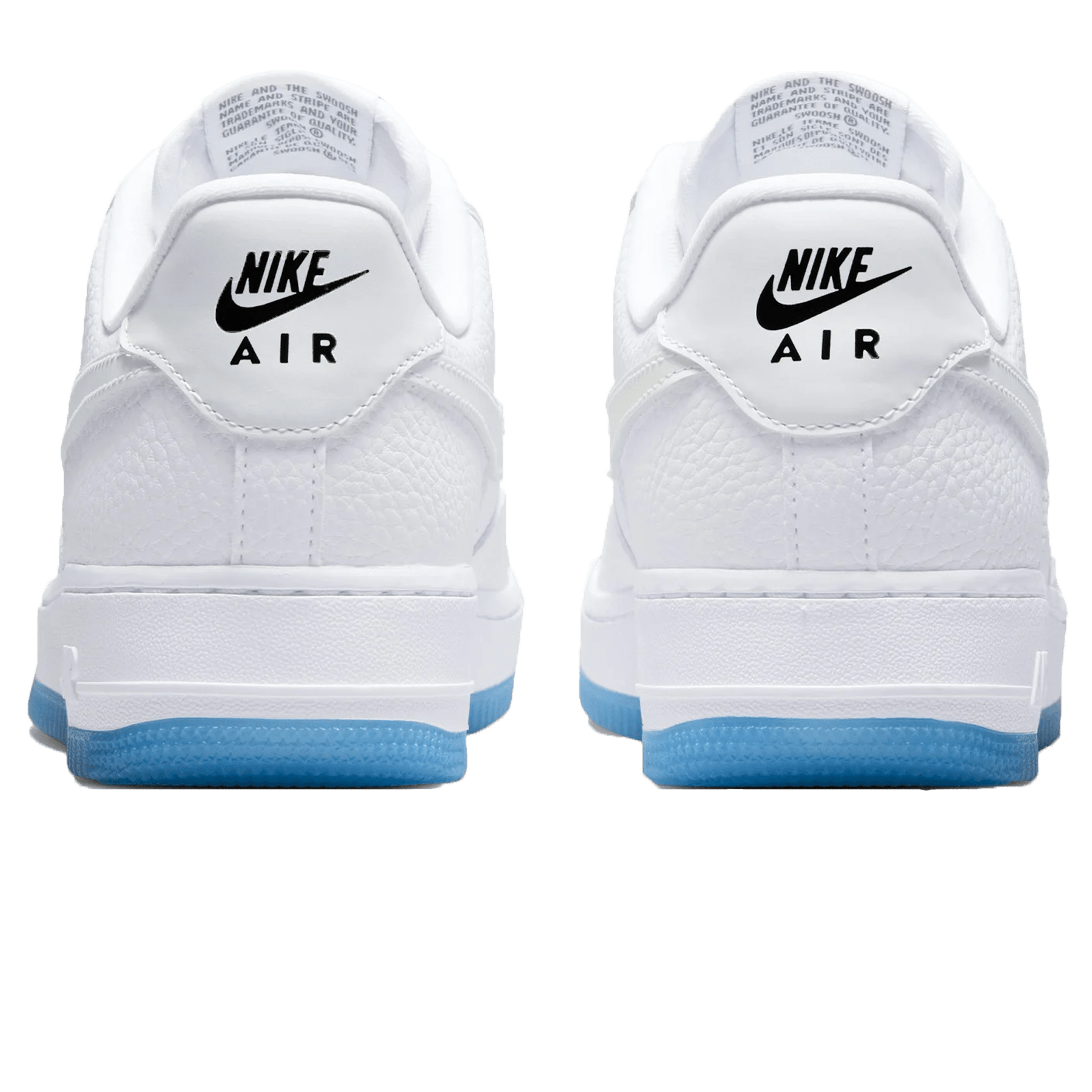 Nike Air Force 1 '07 LX Wmns  'UV Reactive Swoosh' — UK 2.5 | EU 35.5 | US 5 — Back View