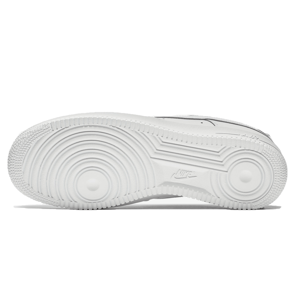 Nike Air Force 1 '07' Triple White' — UK 3 | EU 35.5 | US 3.5 — Top View