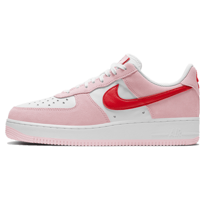 Nike Air Force 1 Low '07 QS 'Valentine’s Day Love Letter' — UK 3 | EU 35.5 | US 3.5 — Front View