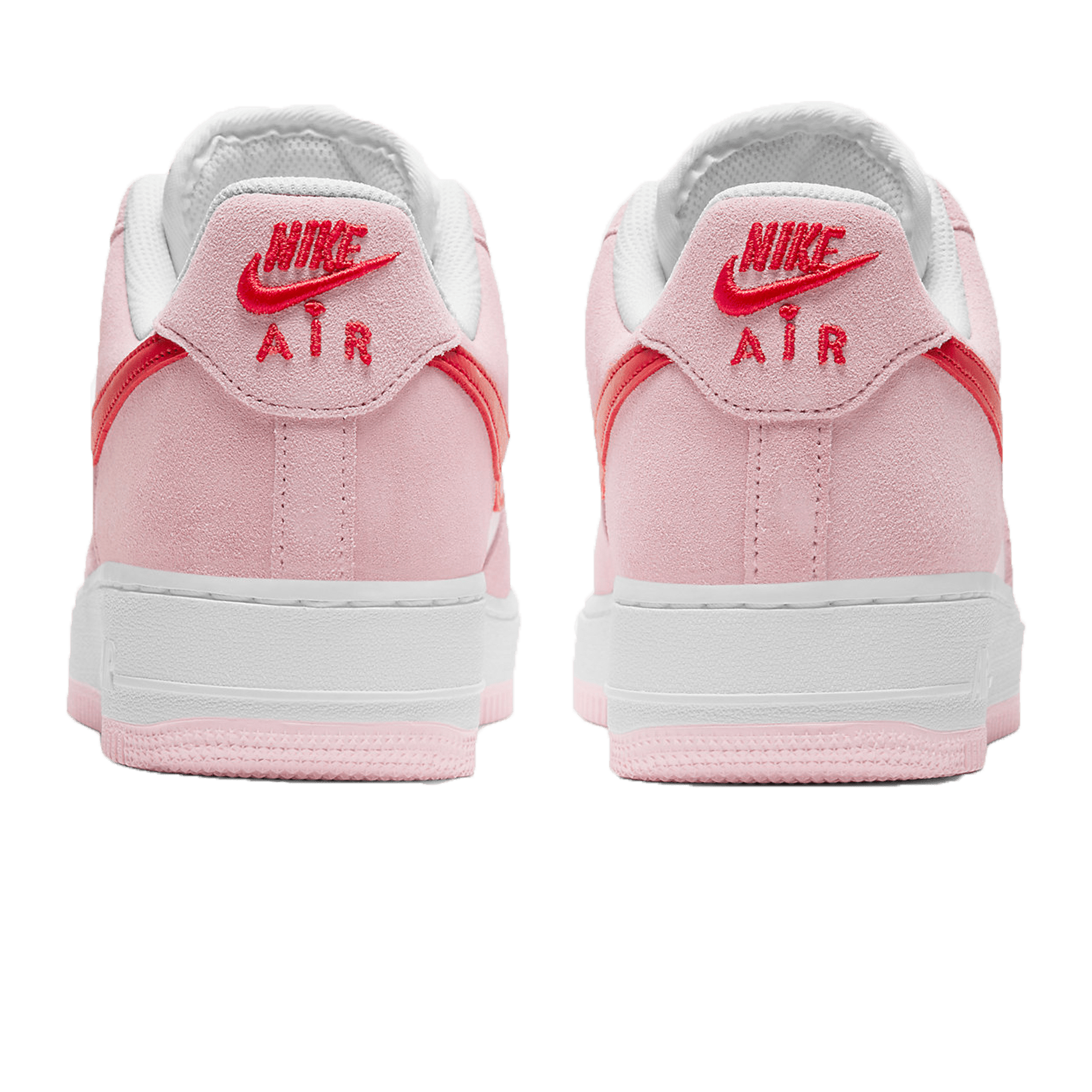 Nike Air Force 1 Low '07 QS 'Valentine’s Day Love Letter' — UK 3 | EU 35.5 | US 3.5 — Back View