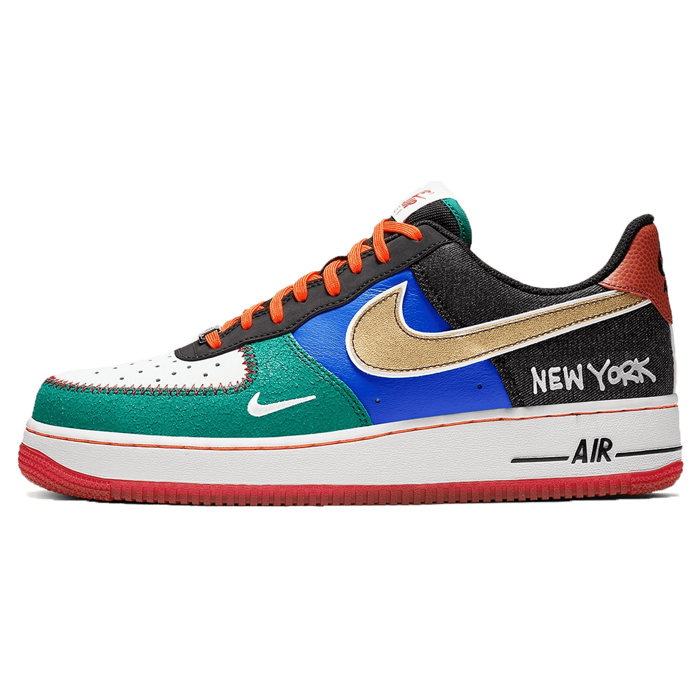 Nike Air Force 1 Low '07 'What The NYC' — UK 3 | EU 35.5 | US 3.5 — Front View