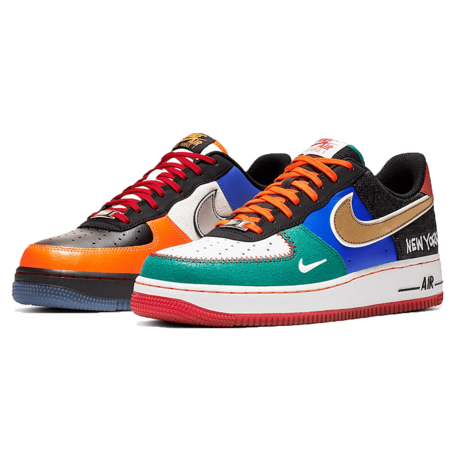Nike Air Force 1 Low '07 'What The NYC' — UK 3 | EU 35.5 | US 3.5 — Side View