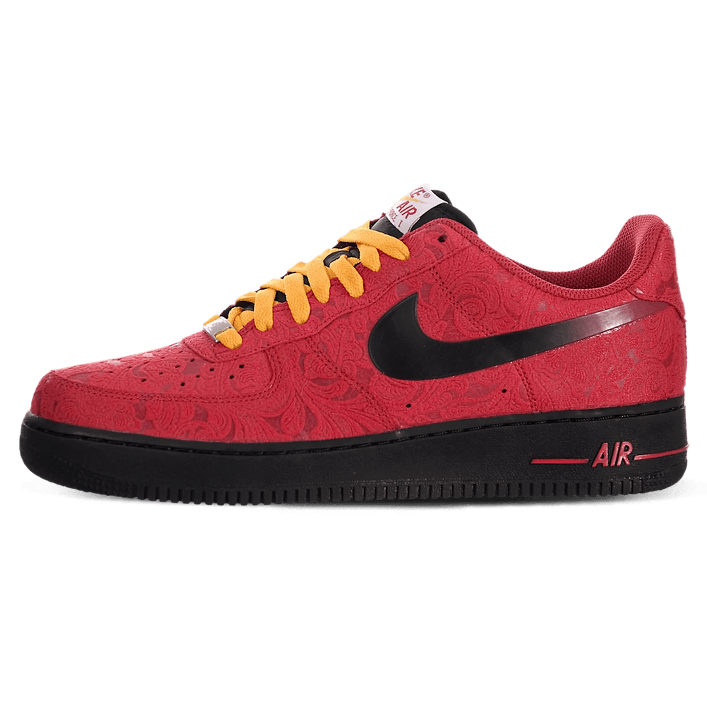 Nike Air Force 1 Low 'Miami Heat' — UK 3 | EU 35.5 | US 3.5 — Front View
