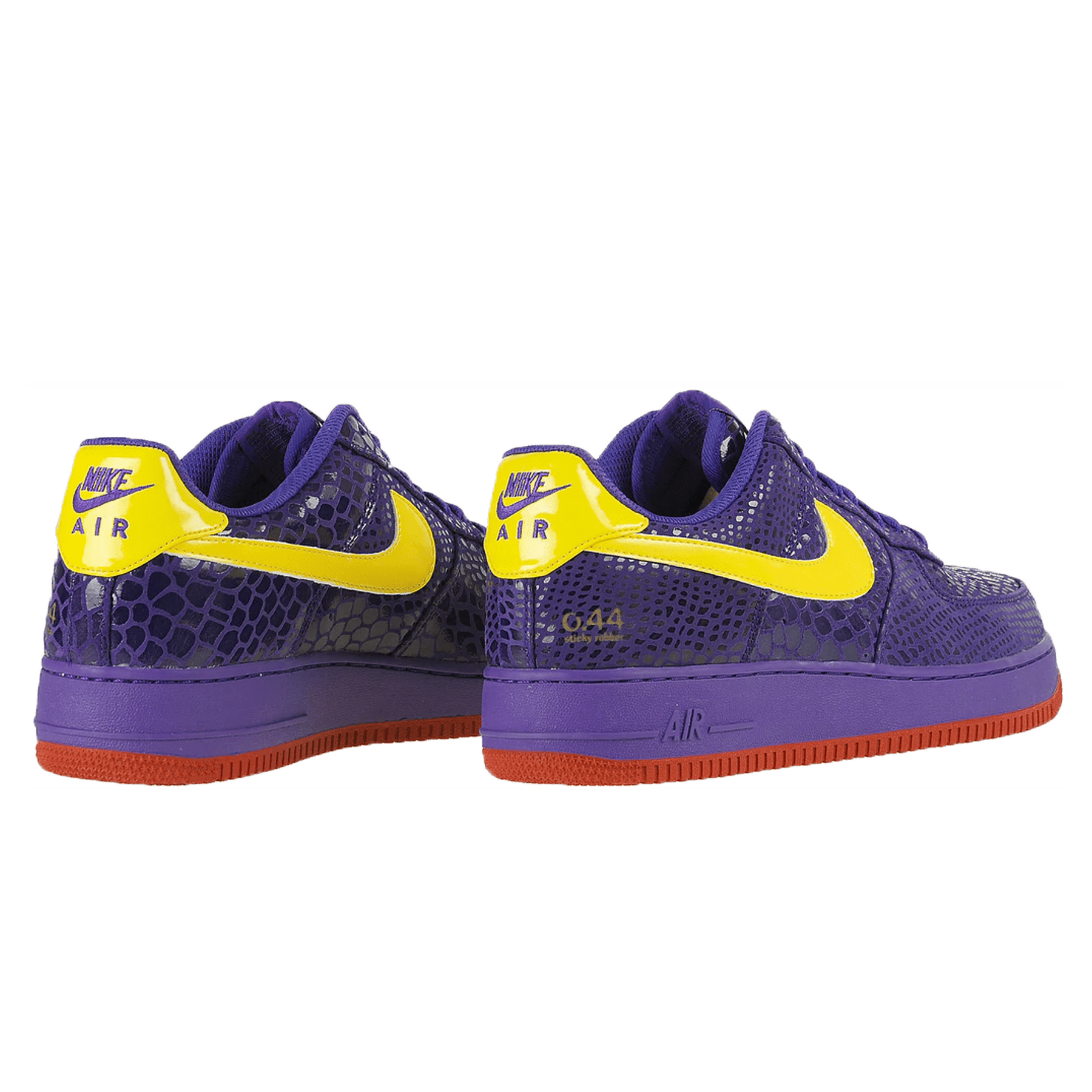 Nike Air Force 1 Low Premium 'Eddie Cruz' — UK 3 | EU 35.5 | US 3.5 — Back View