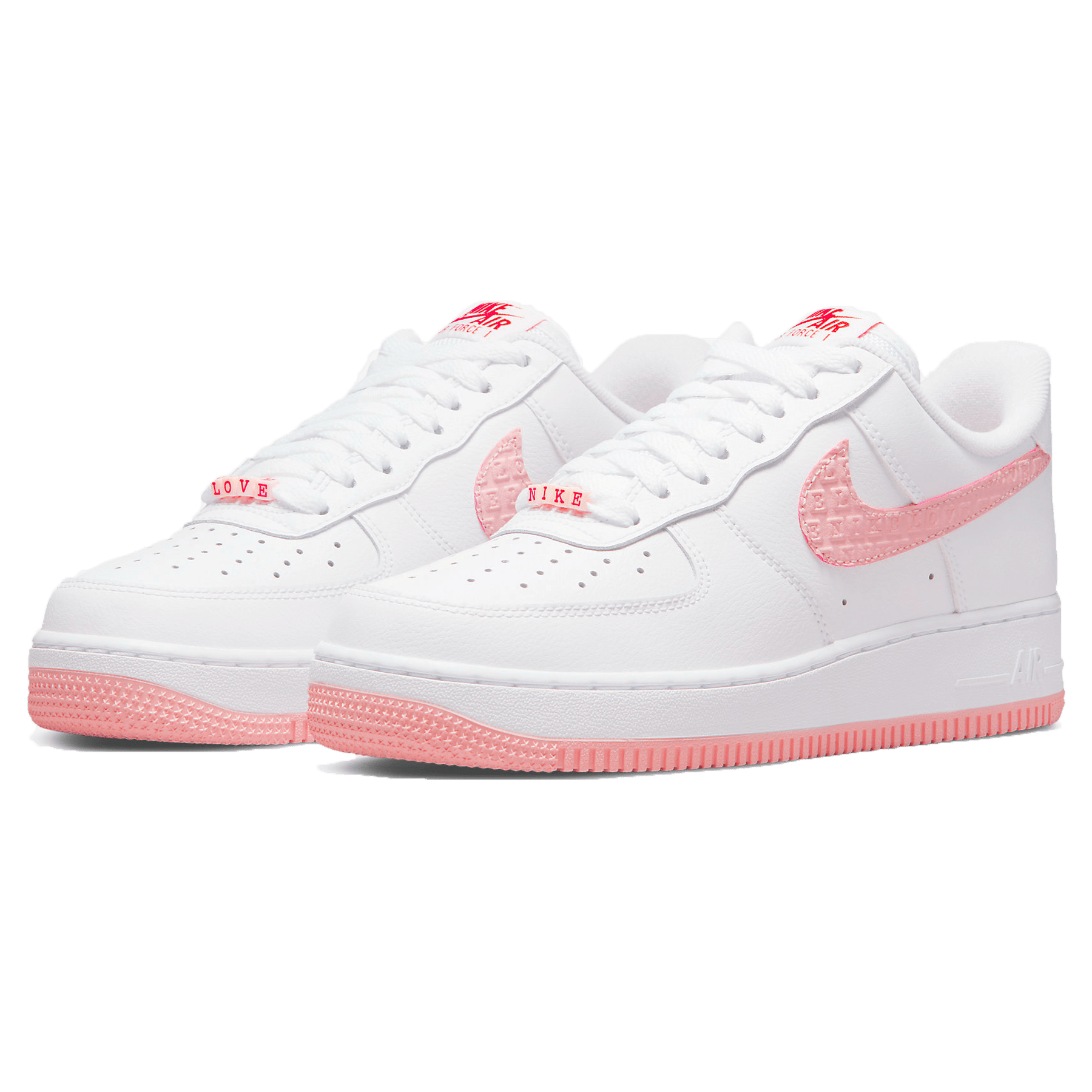 Nike Air Force 1 Low Wmns 'Valentine's Day 2022' — UK 2.5 | EU 35.5 | US 5 — Side View